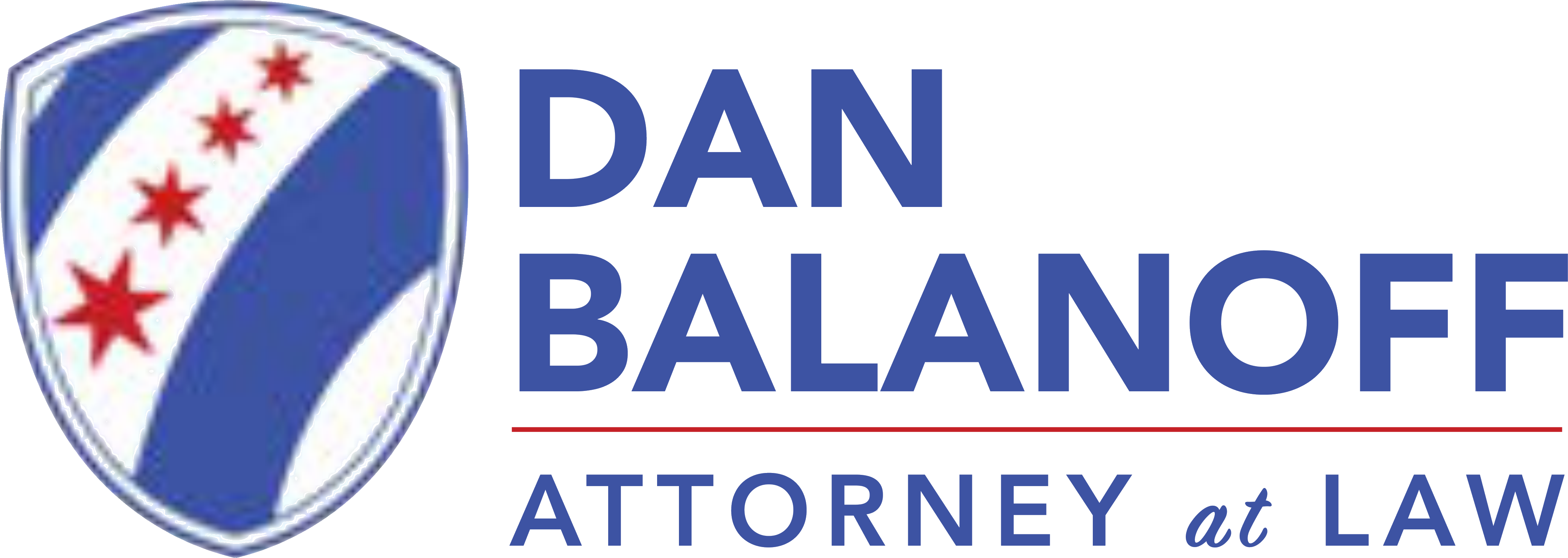 Dan Balanoff, Attorney at Law, shield logo